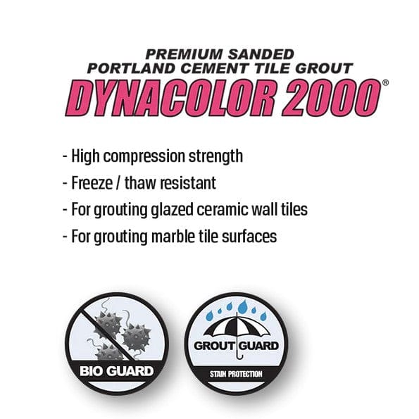 Dynacolor 2000 Sanded Grout | Caramel (Floor)