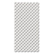 3" Regular Lattice PVC 4ft X 8ft (White)