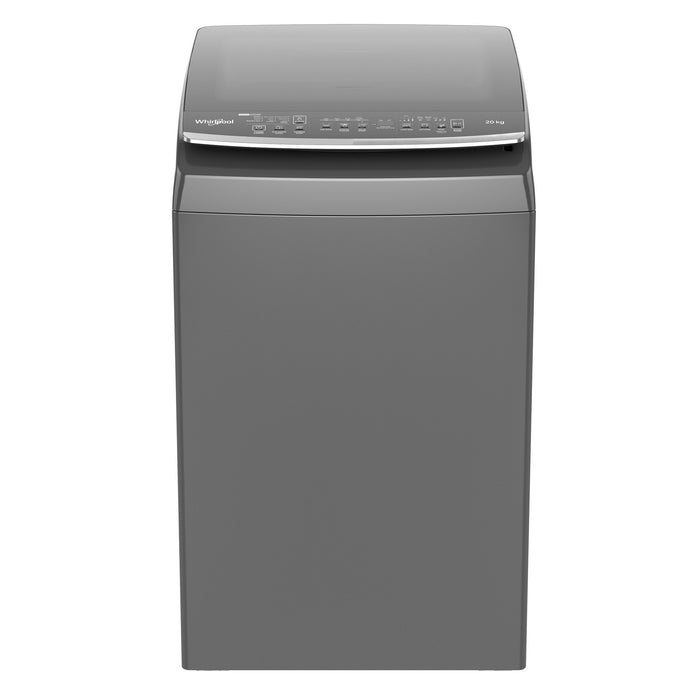 Whirlpool 20kg Top Load Washer, Dark Gray - WW20BTACWW