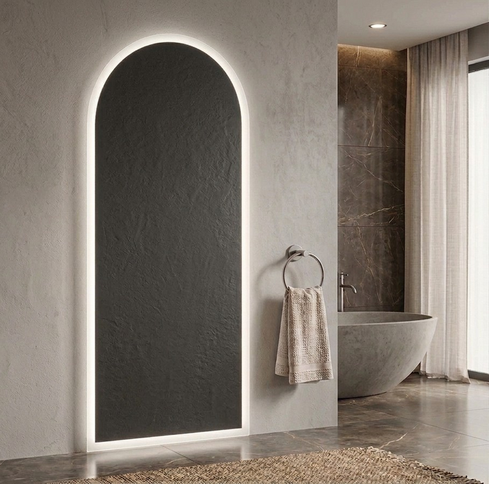 Arched LED Mirror 60x150cm