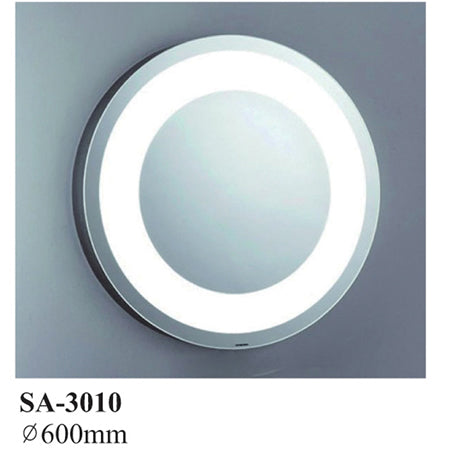 Round Frameless LED Bathroom Mirror – 600 mm – SA-3010