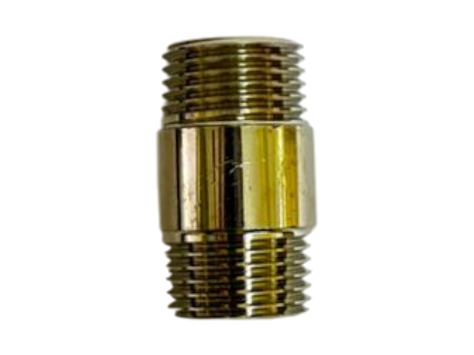 Chrome Nipple 1/2"X1-1/2"