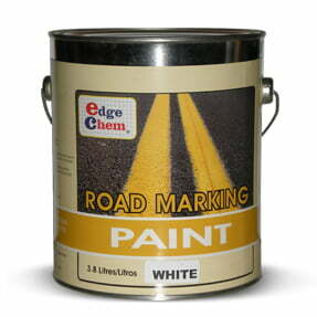 Edgechem White Road Marking Paint 3.8L (1 Gallon)