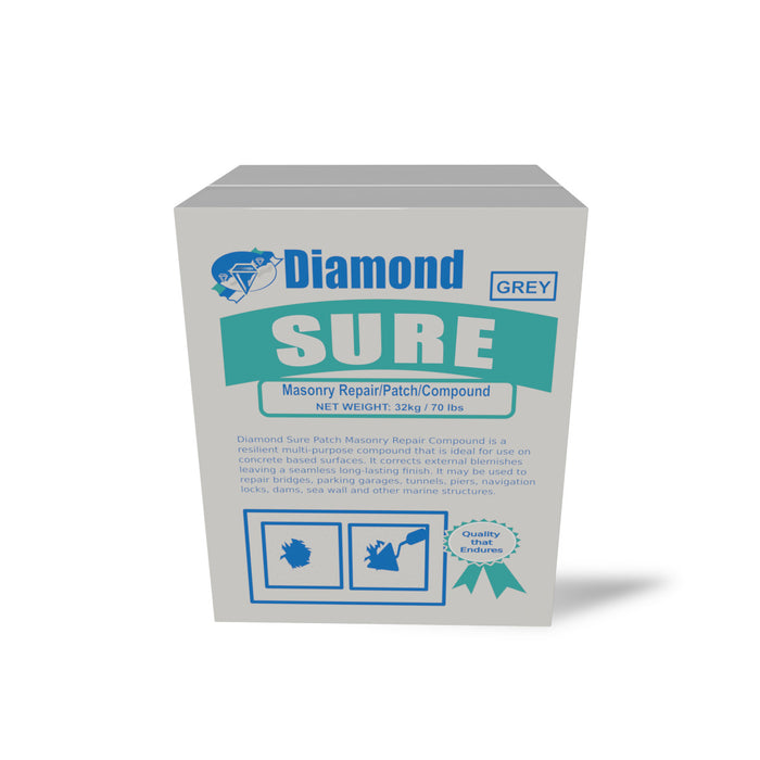 Diamond Sure Patch Masonry Repair Compound - 22LBS