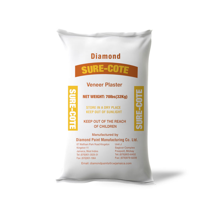 Diamond Sure Cote Veneer Plaster White - 70LBS