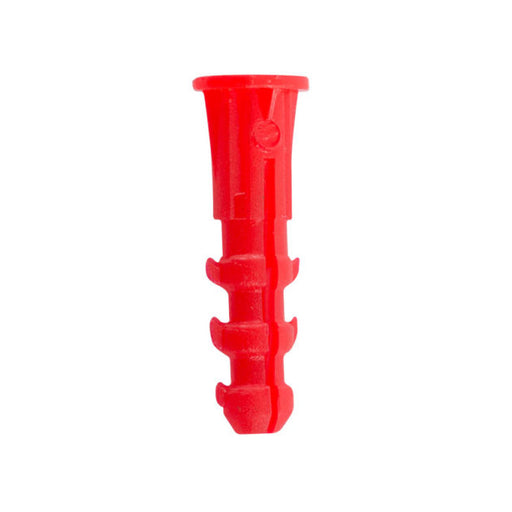 Wall Plug – Ribbed Plastic Anchor 1/4"