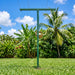 Galvanised Powder Coated Steel T-Post Clothesline