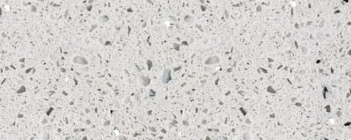 White Galaxy Prefab Quartz 108"x26"