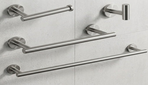 Bathroom Accessory 4 Pc Set | Stainless Steel