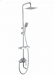 Surface Shower Faucet Set 12" | Chrome