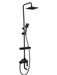 Surface Shower Faucet Set 12" | Black