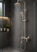 Surface Shower Faucet Set 8" | Brush