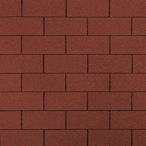 Supreme Spanish Red Fiberglass Shingles