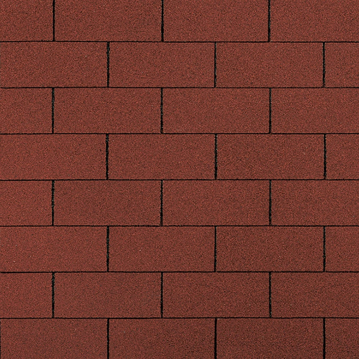 Supreme Spanish Red Fiberglass Shingles