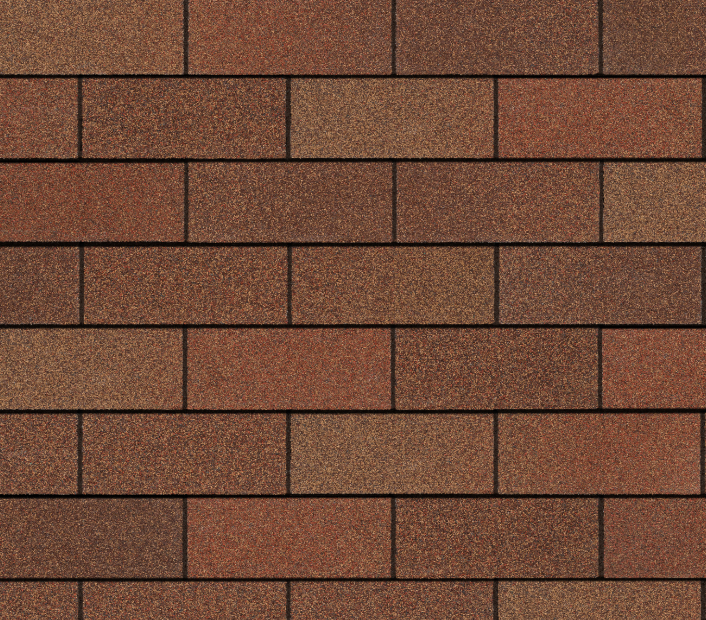 Supreme Autumn Brown Fiberglass Shingles