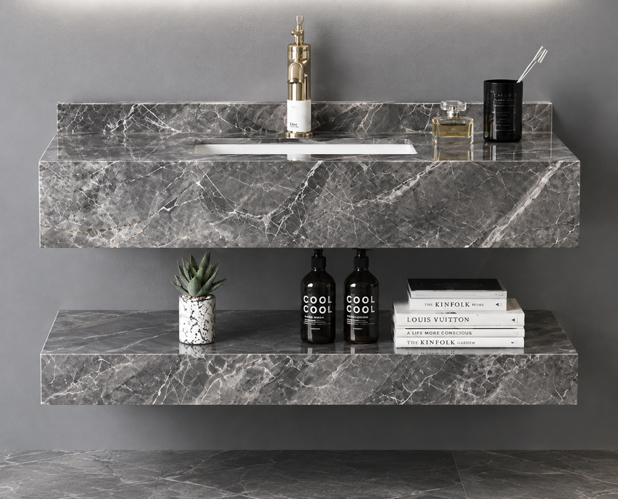Australian Sandstone Rock Plate Sink 27.5" x 19.6" x 6"