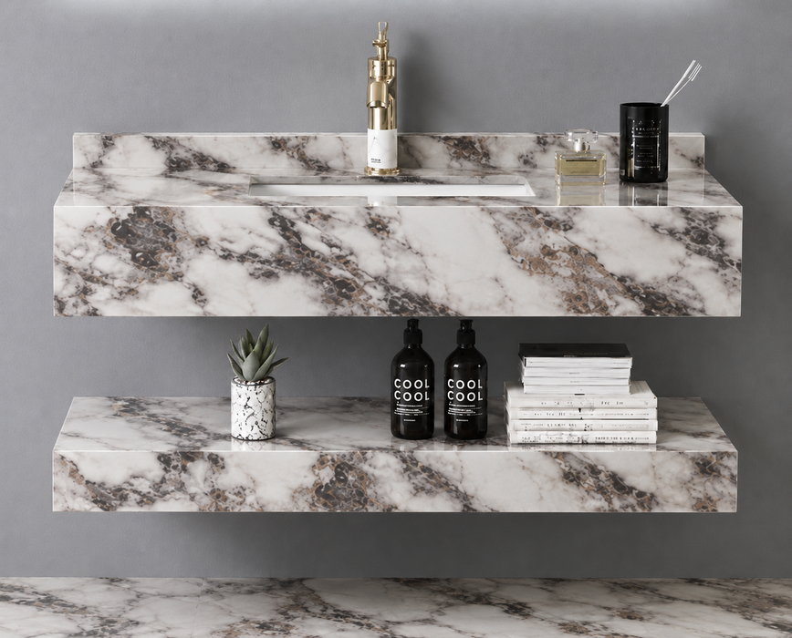 Cold Jade Rock Plate Sink 31.5" x 19.6" x 6"