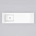 White Kitchen Countertop With Sink 180x60cm
