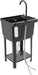 Laundry Sink 24"X24"X34"H (Black)