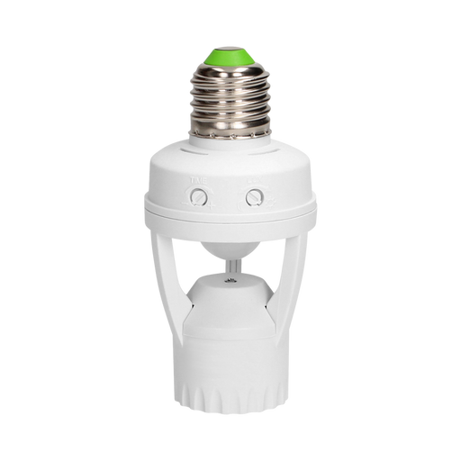 Infrared Motion Sensor Socket Adapter E27
