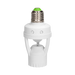 Infrared Motion Sensor Socket Adapter E27