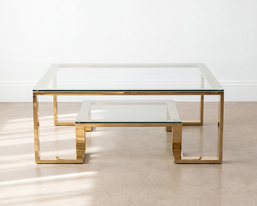 Roshley Gold Coffee Table