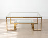 Roshley Gold Coffee Table