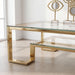 Roshley Gold Coffee Table