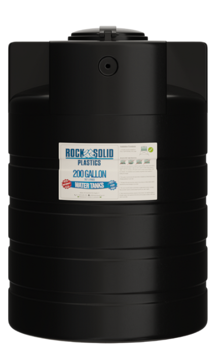 Rock Solid Water Tank 200 Gallons