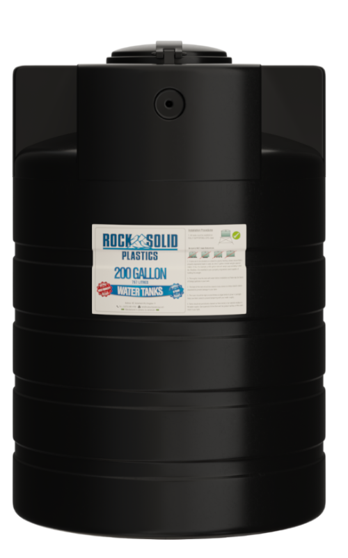 Rock Solid Water Tank 200 Gallons