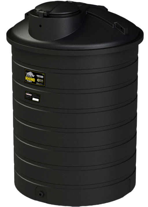 Rhino Water Tank 650 Gallons (Black)