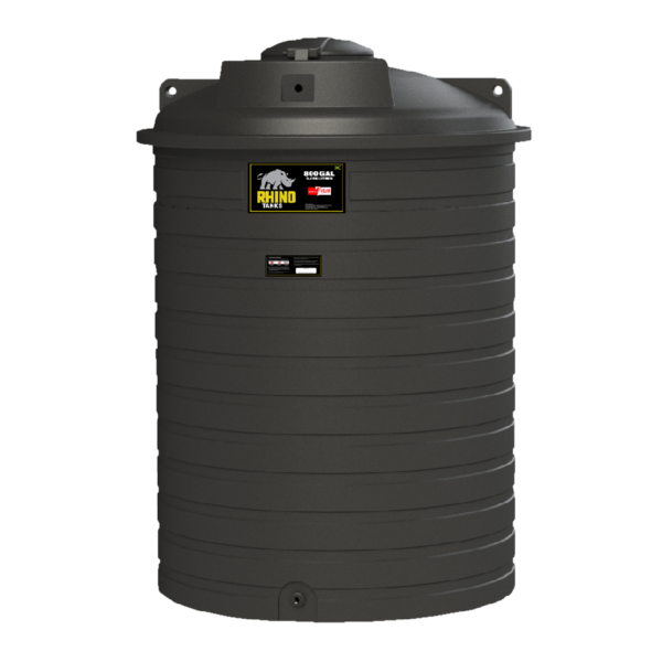 Rhino Water Tank 800 Gallons (Black)