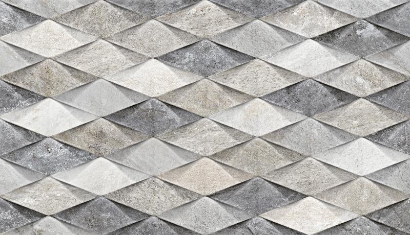 37180 Matrice Grigio Ceramic Wall Tile 12" X 22"