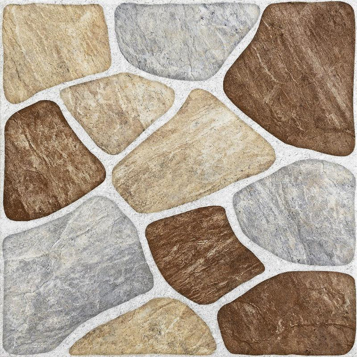 43144 Palatino Ceramic Floor Tile 17" X 17"