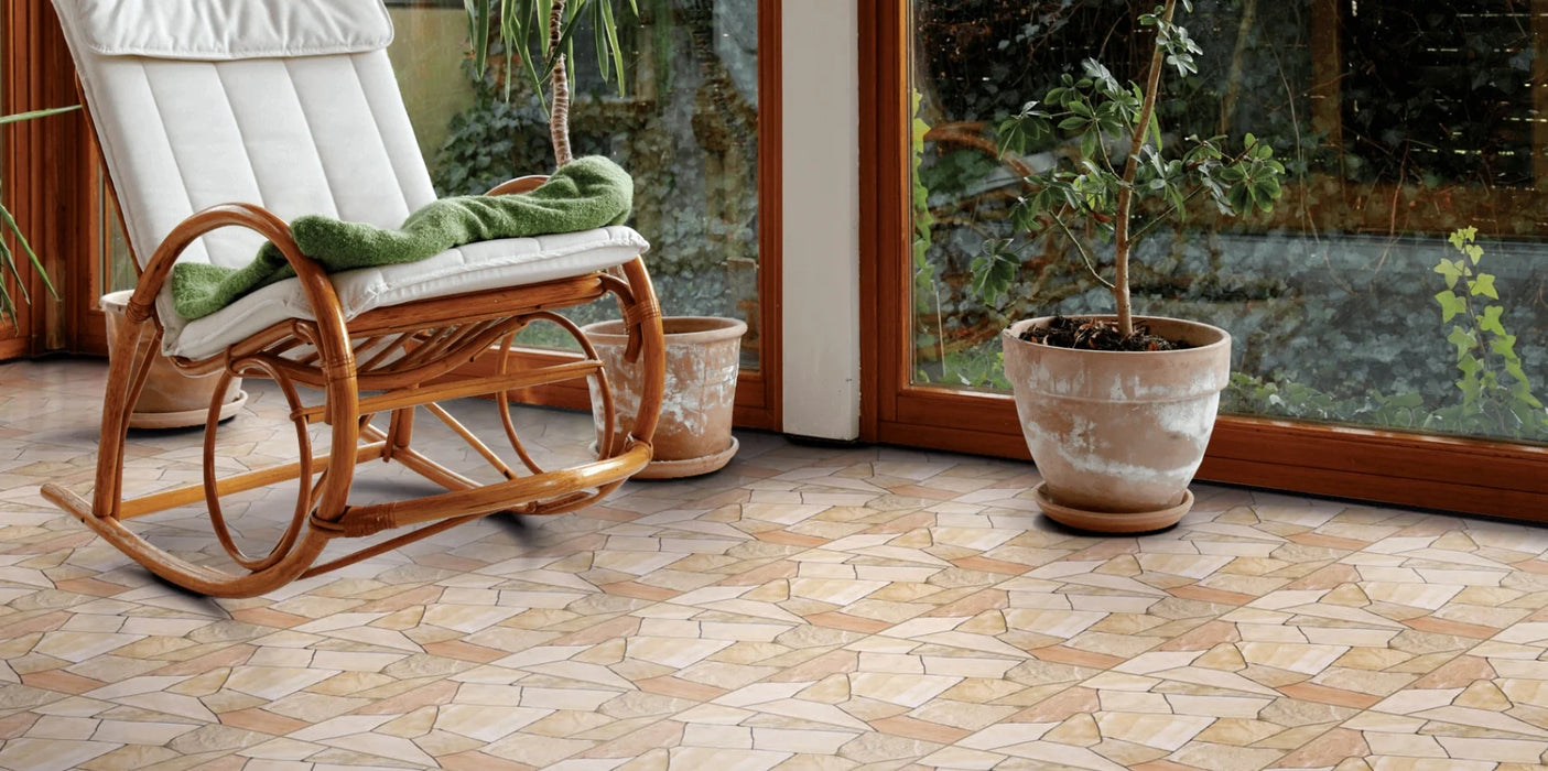 45909 Copan Ceramic Floor Tile 18" X 18"