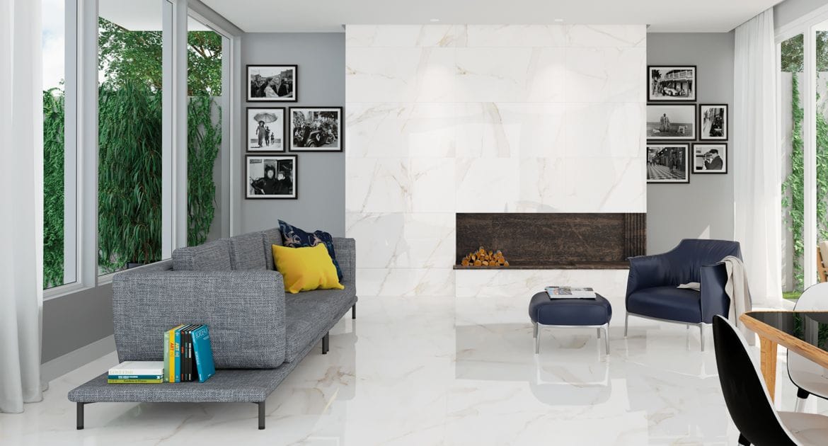 OPERA WH POL Porcelain Wall And Floor Tile 60"X120"