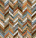 Chevron #8376 Porcelain Floor and Wall 16" X 34"