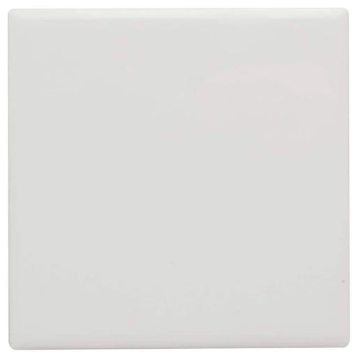 Bright White Ceramic Tile 4-1/2" x 4-1/2"