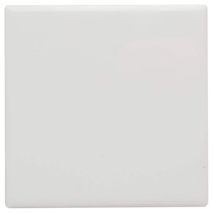 Bright White Ceramic Tile 4-1/2" x 4-1/2"