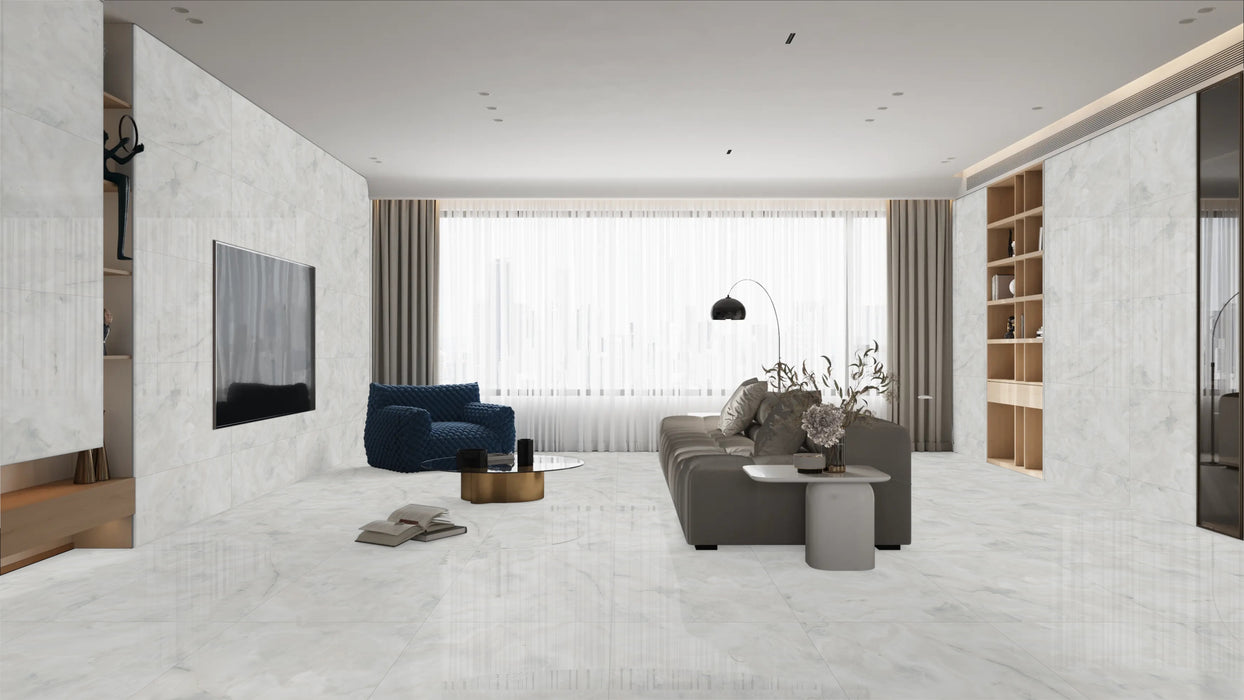 Gris Onyx Porcelain Floor and Wall Tile 24" X 24"