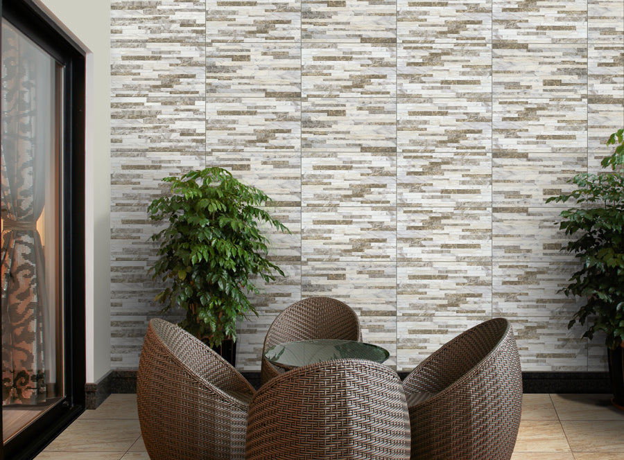 HD3204 Aspen Marmo Ceramic Wall Tile 12" X 22"