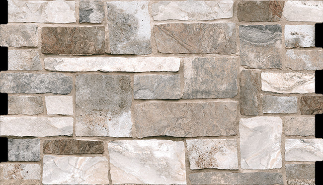 HD32701 Rock Vulcan Ceramic Wall Tile 12" X 21"