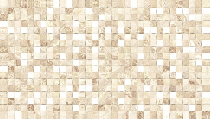 Madreperola Beige Ceramic Wall Tile 12" X 22"