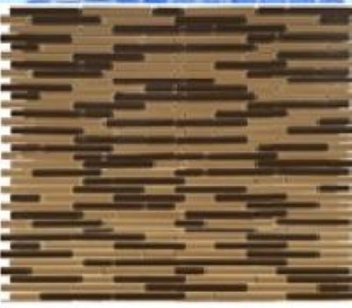 Africa Brown Glass Mosaic Tile 12"x12"