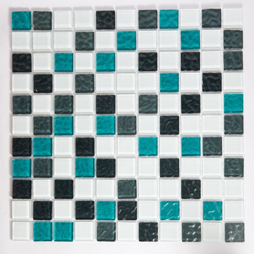 Reims Mescla Mosaic Glass Tile 12"x12"