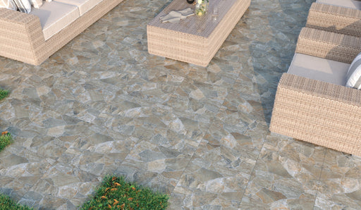 Neptune Stone Ceramic Floor and Wall Tile 24"X24"