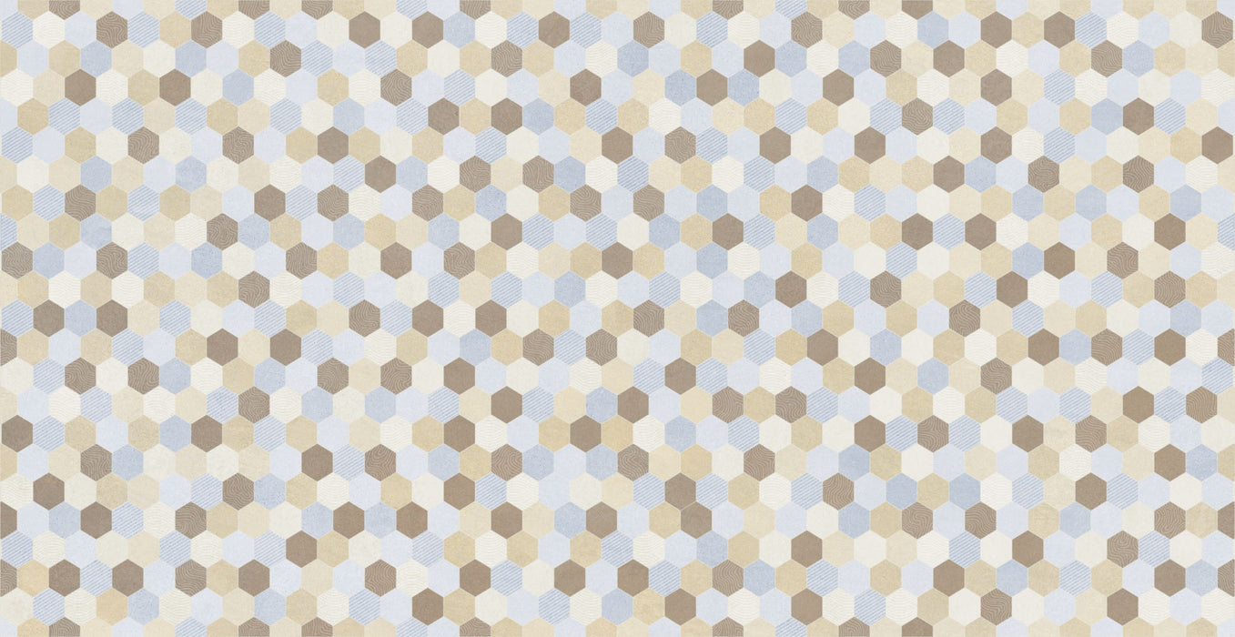 Safira Beige Ceramic Wall Tile 12"X23"