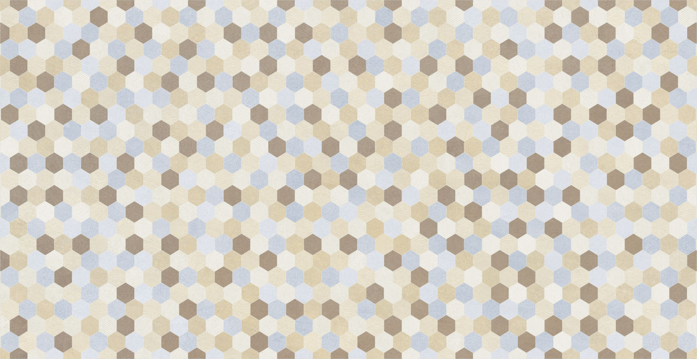 Safira Beige Ceramic Wall Tile 12"X23"