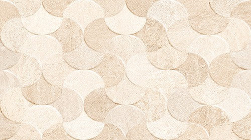 Selene Bege Ceramic Wall Tile 12.5"X23"