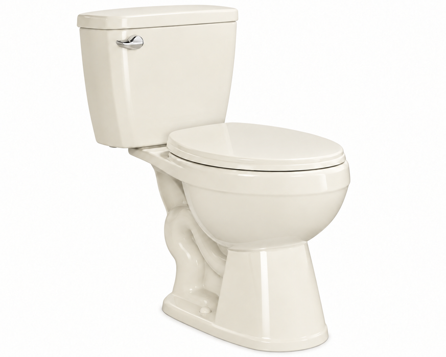 Bone Elongated Ceramic Toilet TZ3430